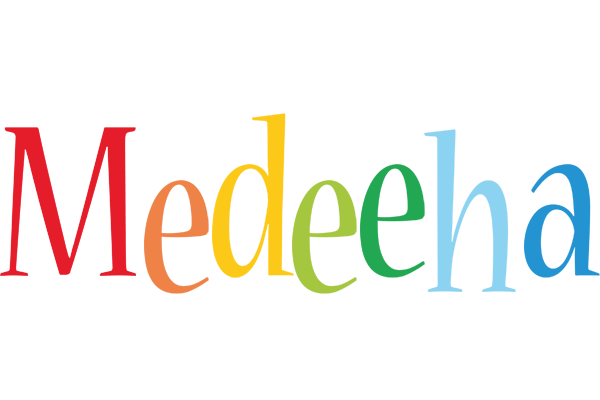 Medeeha birthday logo