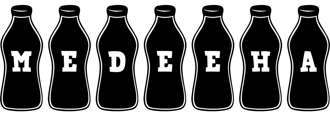 Medeeha bottle logo