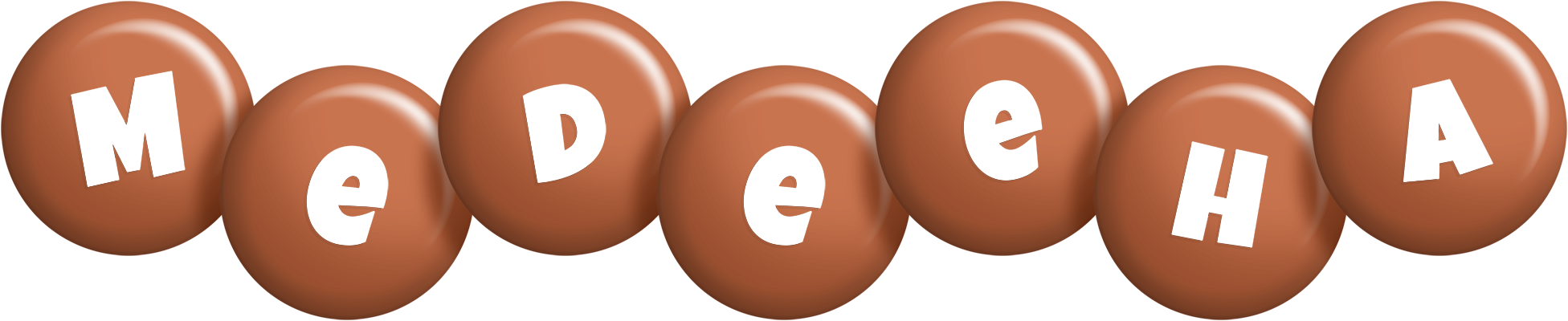 Medeeha candy-brown logo