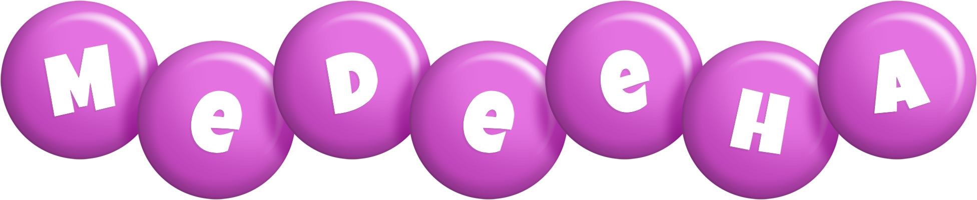Medeeha candy-purple logo