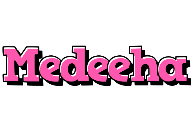 Medeeha girlish logo