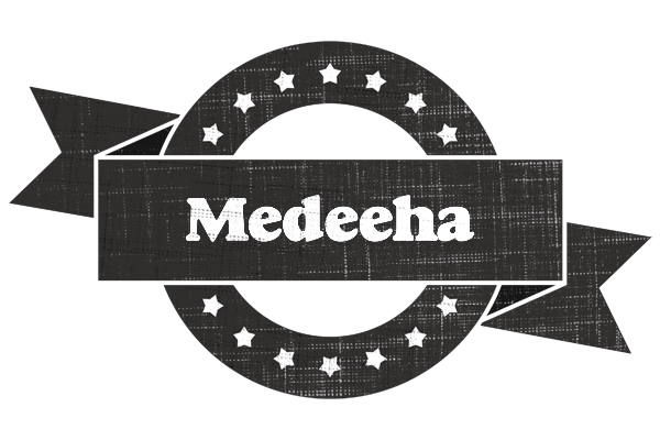 Medeeha grunge logo