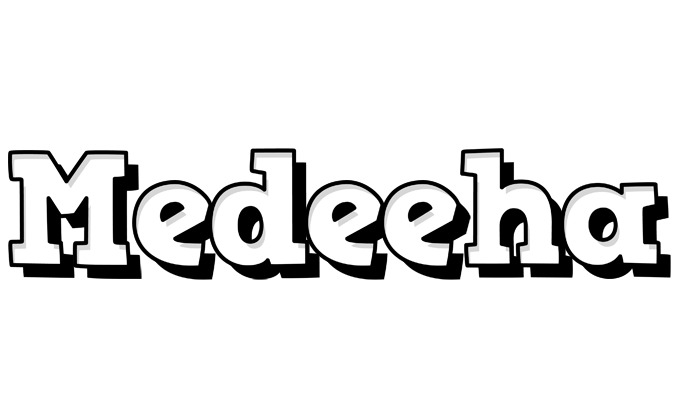 Medeeha snowing logo
