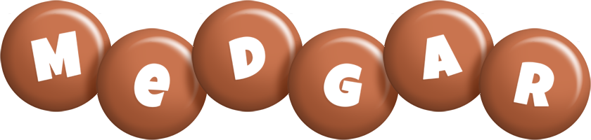 Medgar candy-brown logo