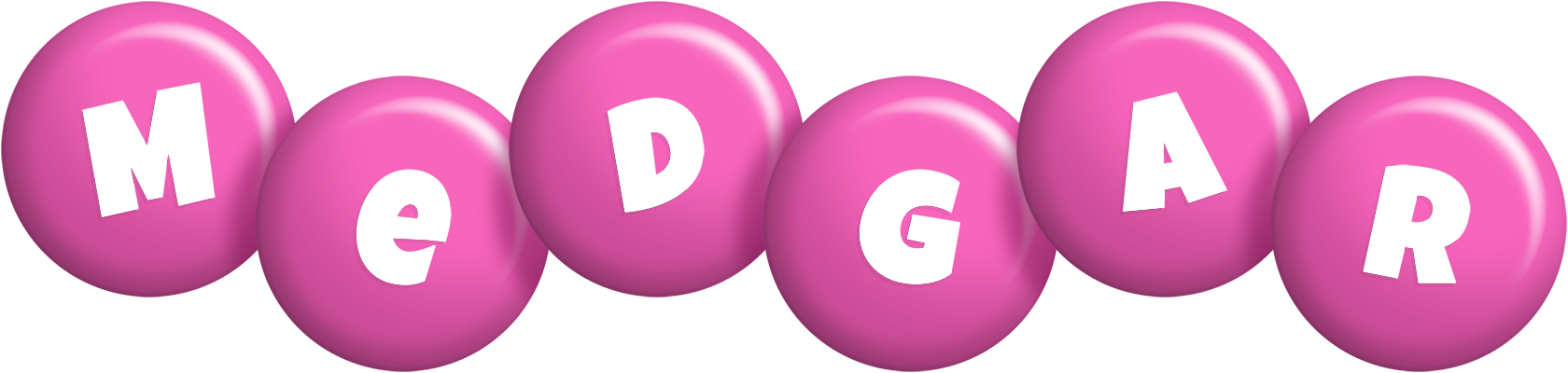 Medgar candy-pink logo