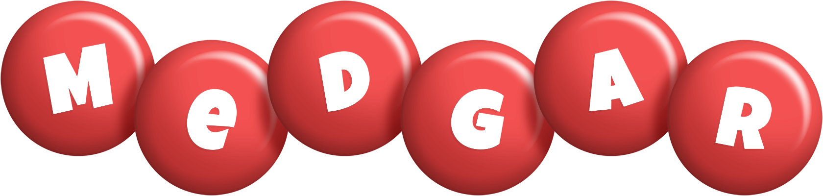 Medgar candy-red logo