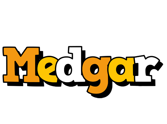 Medgar cartoon logo
