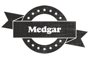 Medgar grunge logo