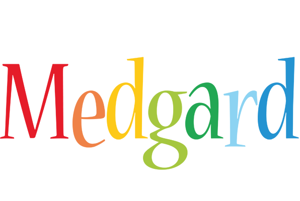 Medgard birthday logo
