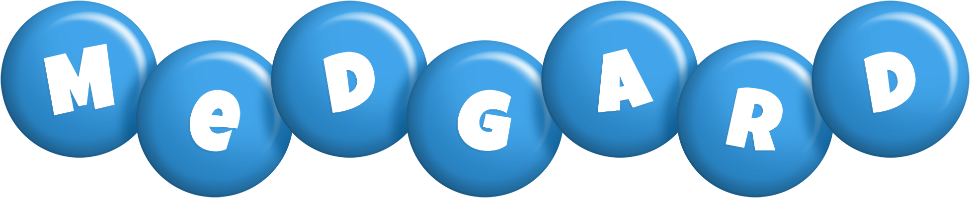 Medgard candy-blue logo