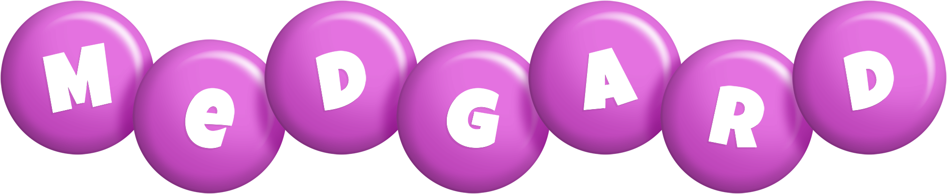 Medgard candy-purple logo