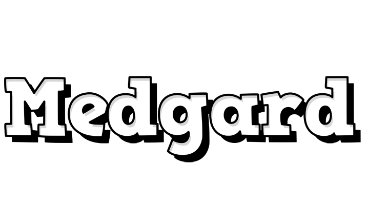Medgard snowing logo
