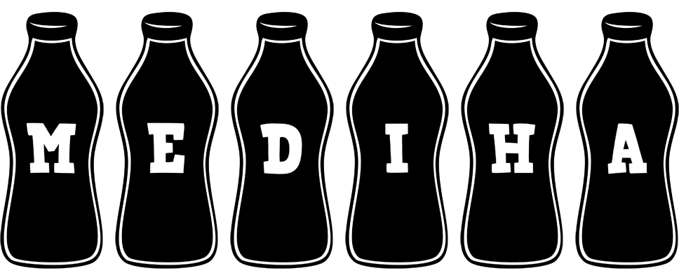 Mediha bottle logo