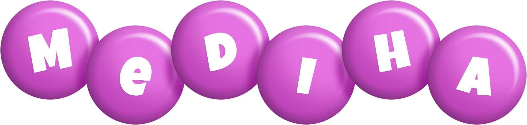 Mediha candy-purple logo