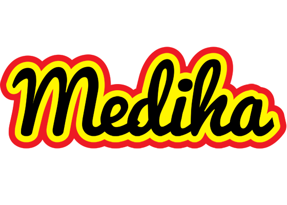 Mediha flaming logo
