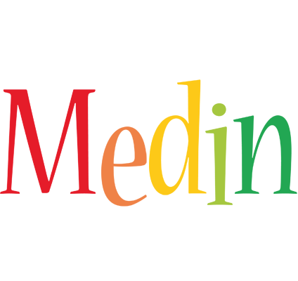 Medin birthday logo