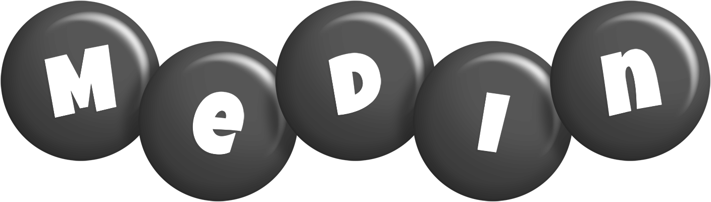 Medin candy-black logo