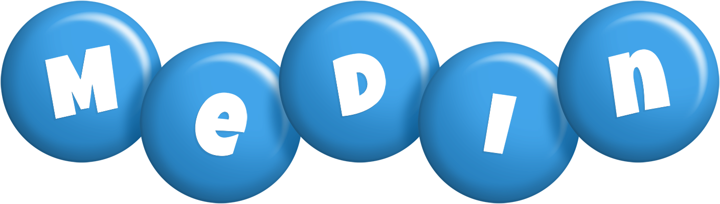 Medin candy-blue logo
