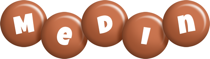 Medin candy-brown logo