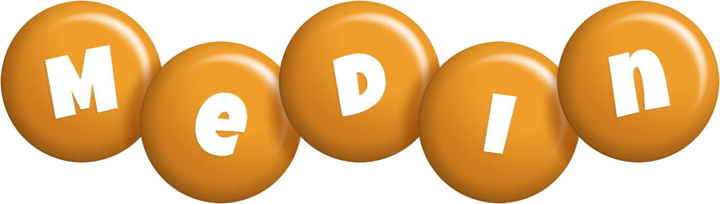 Medin candy-orange logo