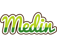 Medin golfing logo