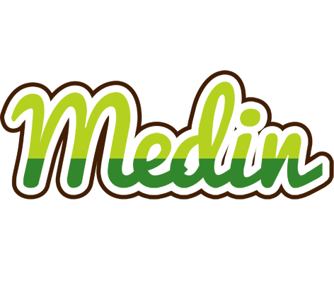 Medin golfing logo