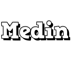 Medin snowing logo