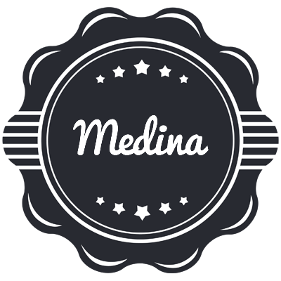Medina badge logo