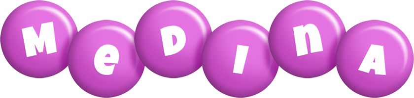 Medina candy-purple logo