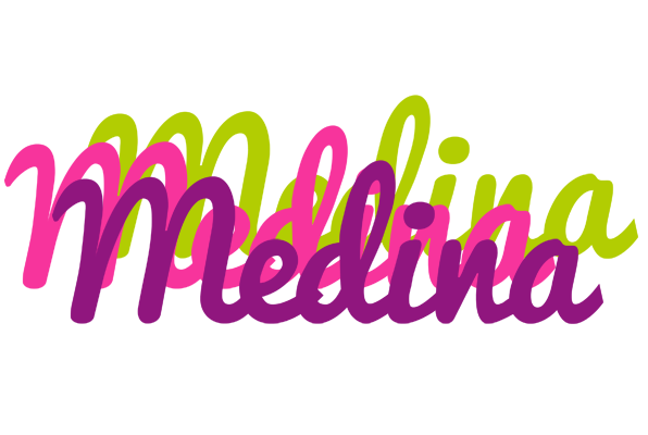 Medina flowers logo