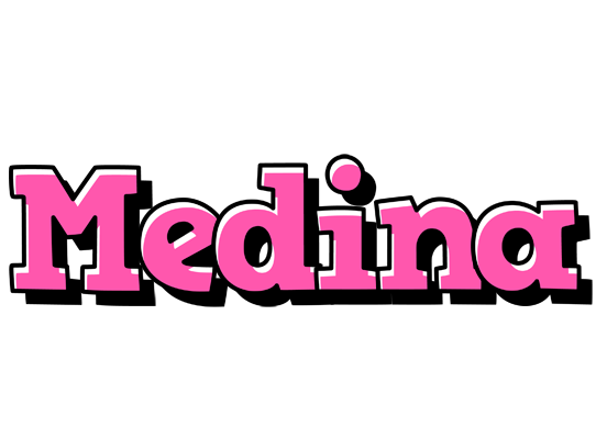 Medina girlish logo