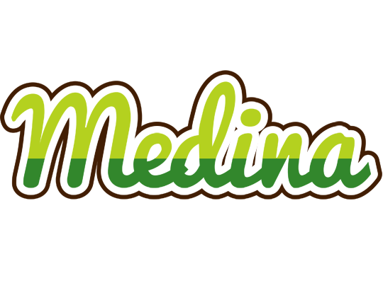 Medina golfing logo