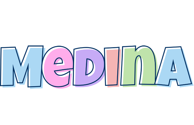 Medina pastel logo