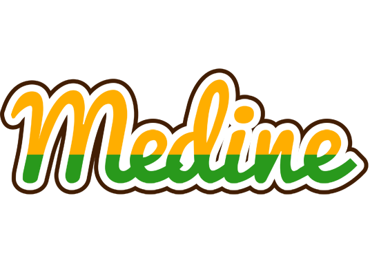 Medine banana logo