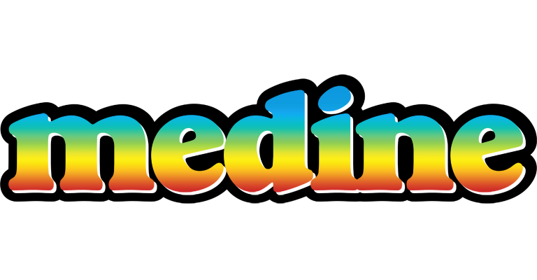 Medine color logo