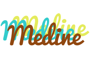 Medine cupcake logo