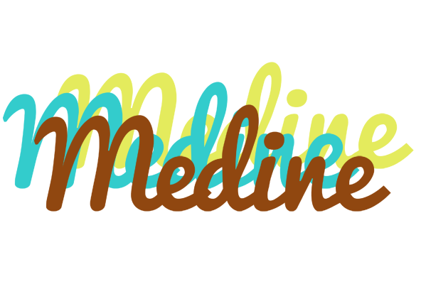 Medine cupcake logo