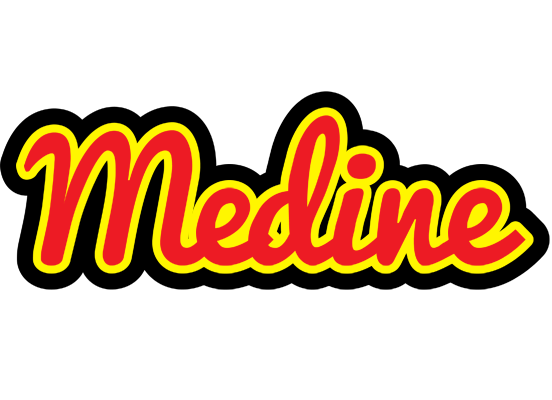 Medine fireman logo