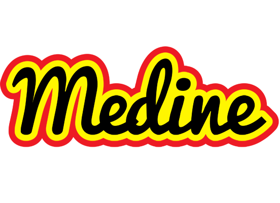 Medine flaming logo
