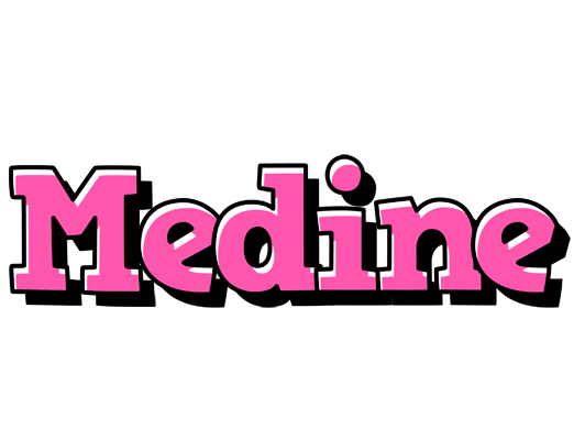 Medine girlish logo