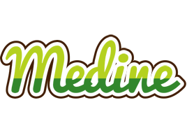 Medine golfing logo