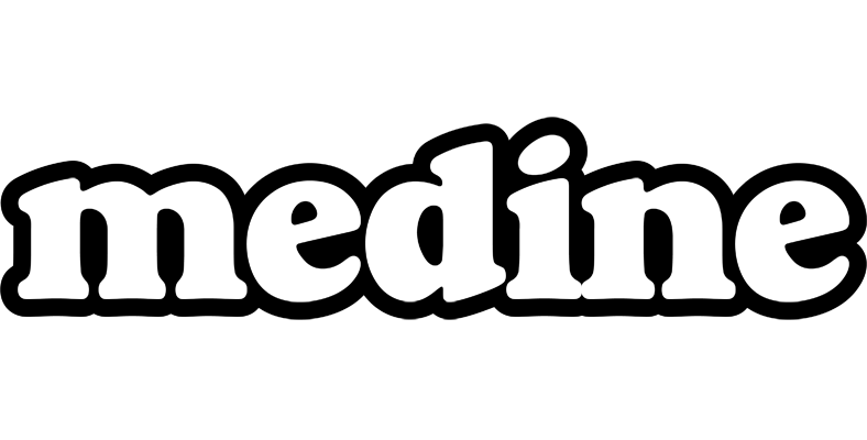 Medine panda logo
