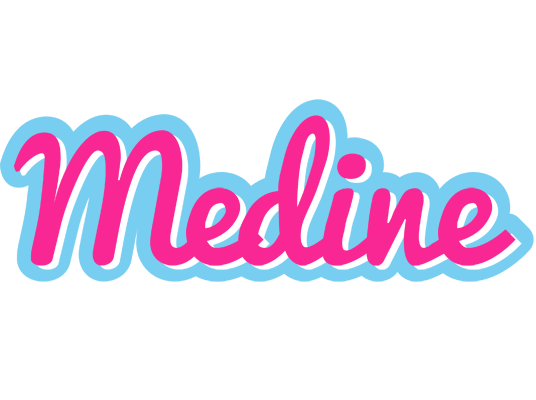 Medine popstar logo