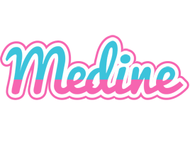 Medine woman logo