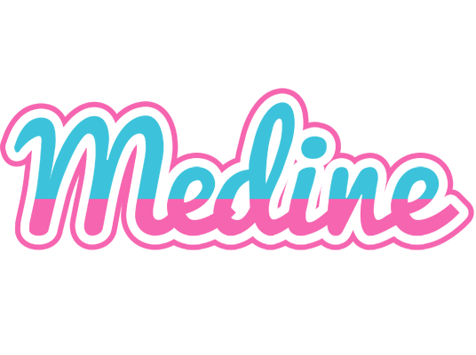 Medine woman logo