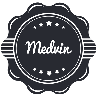 Medvin badge logo