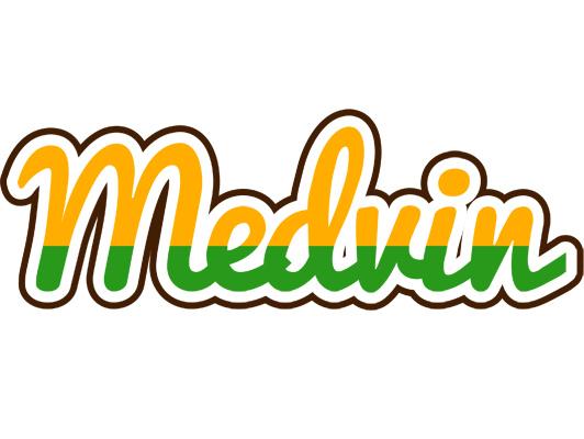 Medvin banana logo
