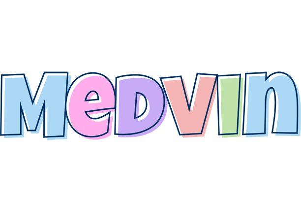 Medvin pastel logo