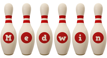 Medwin bowling-pin logo