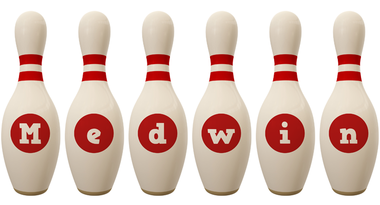 Medwin bowling-pin logo